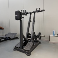 Machine à ramer debout à charge libre PowerX pour l'entraînement de la force dorsale