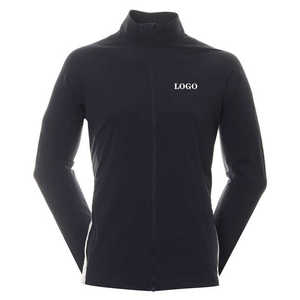 Veste d'hiver Softshell personnalisée pour hommes, coupe-vent et respirante avec col montant, vêtements de travail - Product Image 6