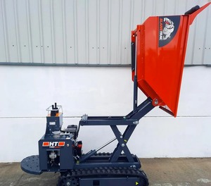 Slanetrac - Mini Dumper Multifuncional con Motor, Caja Metálica Grande, Rotación, Mini Dumper sobre Orugas, Todoterreno, 420CC - Product Image 4