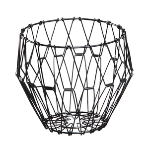 Creative Designer Metal Fruit <b>Basket</b> Top Selling Decorative Wholesale Iron <b>Wire</b> <b>Basket</b> Classic Stylish New Arrival Fruit <b>Basket</b> - Product Image 2