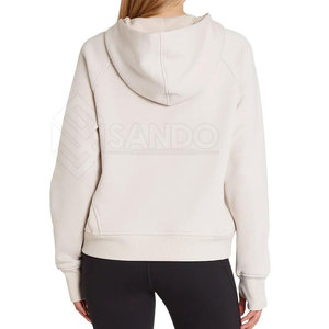 เสื้อฮู้ดซิปครึ่งตัวของผู้หญิงเสื้อฮู้ดซิปครึ่งตัว - Product Image 2