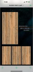 กระเบื้องพอร์ซเลนเคลือบผิวเรียบของ Neutra แกรไฟต์60*120มม. พื้นผิวขรุขระทั้งพื้นผิวผนังและพื้น - Product Image 2