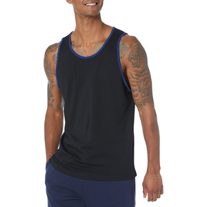 custom <b>mens</b> athletic tank tops wholesale sleeveless gym <b>vest</b> breathable workout summer <b>training</b> fitness fashion wear - Product Image 2