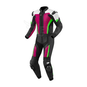 Traje de Motociclismo para Hombre, de Cuero, 220g, Impermeable, Térmico, con Forro Extraíble, Transpirable y Ventilado, con Protección - Product Image 1