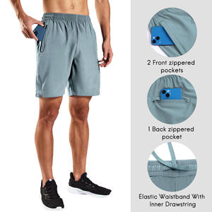 Comfort Quick Dry Gym Running Cintura elástica Ropa de entrenamiento Tallas grandes Baloncesto Pantalones cortos para hombre Impresión personalizada Logo Shorts Hombre - Product Image 2