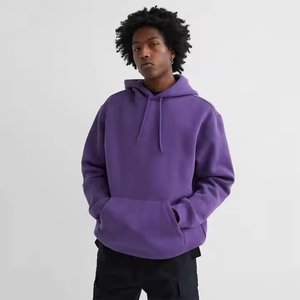 Sweat-shirts à capuche personnalisés avec logo unique, style lourd, épaules tombantes, broderie, OEM, séchage rapide, 100% coton - Product Image 4