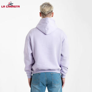Haute qualité 500gsm poids lourd pull à capuche français Terry sweats à capuche goutte épaule sans cordes lourd surdimensionné hommes sweats à capuche - Product Image 6