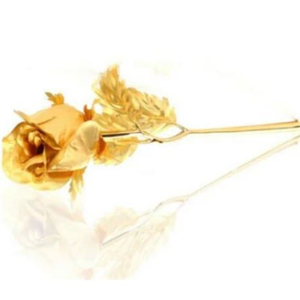24K กุหลาบทองความรักจริง24K ดอกกุหลาบชุบทองสำหรับวันครบรอบวันเกิดของขวัญคริสต์มาส - Product Image 2