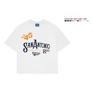 ODM OEM Unisex Boxy camiseta tejida 100% poliéster/algodón de talla grande Ajuste de gran tamaño estampado patrón de secado rápido respetuoso con el medio ambiente hecho - Product Image 4