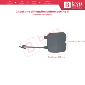 Cubierta de Ojo de Remolque para Parachoques Trasero BSP727 7S71F17K922BA para Mondeo 2007-2014 - Product Image 5