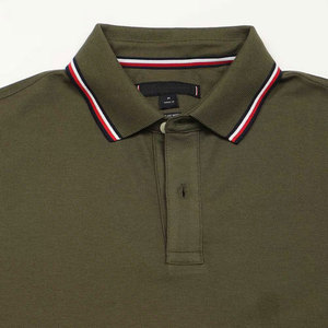 2026 High Quality 100% Cotton Print Outdoor Wear Stand <b>Collar</b> Men Slim Fit Short Sleeve for <b>T</b>-<b>Shirt</b> with Pocket Anti-Wrinkle - Product Image 6
