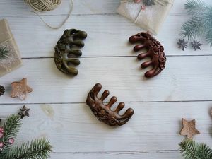 Handcrafted Polished Wooden <b>Scalp</b> Massage Comb Anti-Static Natural Wood for Daily Hair <b>Care</b> Spa Salon Personal Use - Product Image 2