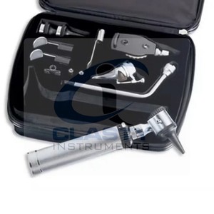 ชุดเครื่องตรวจหูไฟเบอร์ออปติกขนาดเล็กไฟ LED สีขาวชุดตรวจทางคลินิกทางการแพทย์ - Product Image 5