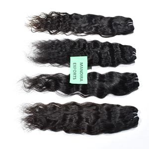 100% Raw Unprocessed Virgin <b>Hair</b> Natural Color <b>Black</b> 8-32 Inch Wavy Cuticle Aligned Bundles Indian Temple Human <b>Hair</b> - Product Image 6