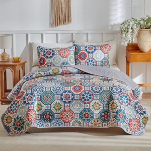 Juego de Ropa de Cama de Poliéster Estilo Bohemio, Edredones Estampados, Sábanas, Colchas Acolchadas, Venta al por Mayor - Product Image 3