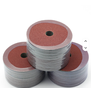 Premium OEM Aluminum Oxide Fiber <b>Discs</b> Medium Hardness 100mm 115mm 3.0mm Thickness for Abrasive Tools Wholesale Factory Price - Product Image 1