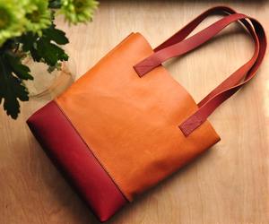 Sac fourre-tout en cuir véritable de mode de luxe pour les femmes LTB-0074 à la main pour un usage quotidien - Product Image 2