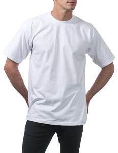 Camisetas blancas con cuello redondo para hombre, Camiseta holgada transpirable cómoda con estampado cuadrado para hombre - Product Image 2