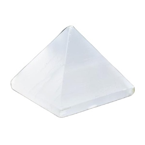 Venta al por mayor pirámide Rosa cristal pulido Feng Shui Reiki Chakra curación rosa cuarzo Vastu cristales para curación de cristal - Product Image 6