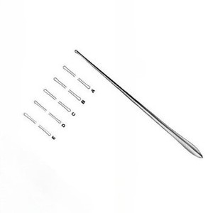 Sonda de hoja de mirto de acero inoxidable de alta calidad, sondas reutilizables duraderas de 13cm, instrumentos quirúrgicos dentales - Product Image 5