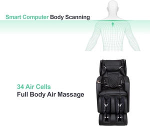 High Quality Electric Intelligent AI Voice Modern Portable Home Full Body Space Capsule Zero Gravity <b>Massage</b> <b>Chair</b> High Tech - Product Image 4