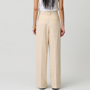 Nouveau pantalon cargo en jean décontracté pour femme avec logo personnalisé, coupe large - Product Image 2