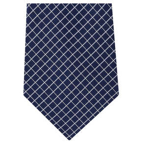 Cravatta in Seta Mini Grid da Uomo Michael Kors, Blu Paisley Floreale Stampato, Stile Classico Casual, Taglia Regolare, Poliestere, Confezione Regalo - Product Image 3