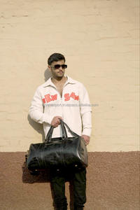 Hot Sale Crunch Leather Luggage <b>Bags</b> Multi Uses Handmade <b>Bag</b> Unisex Travel <b>Bag</b> Big Size Multi Uses Hair on Hide Fur Handbag - Product Image 4