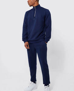 Chándal de algodón transpirable para hombre, ropa de verano con logotipo bordado personalizado, nuevo estilo, sin marca, liso en blanco - Product Image 2