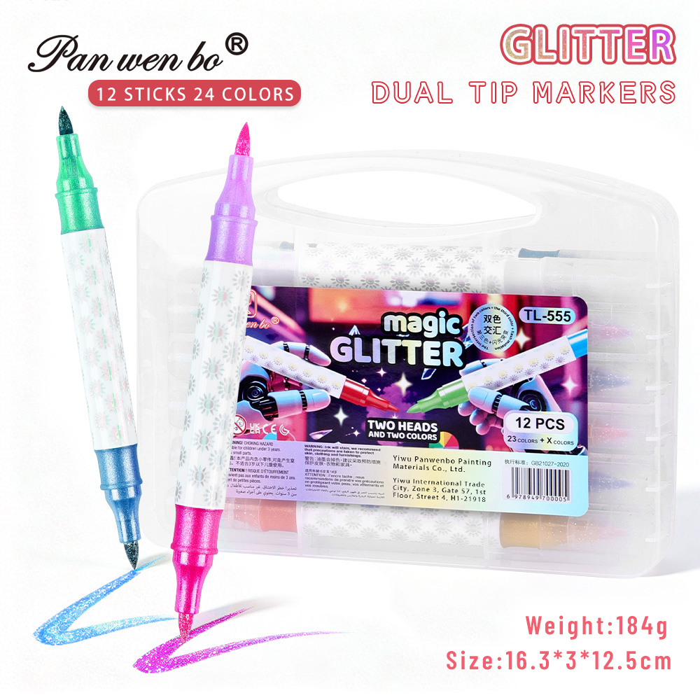 12 PCS 24 COULEURS