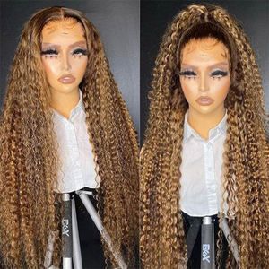 วิกผมไฮไลท์ผมหยิกหยักศกแ<span class=keywords><strong>บ</strong></span><span class=keywords><strong>บ</strong></span> HD วิกผมมนุษย์สีไฮไลต์แ<span class=keywords><strong>บ</strong></span><span class=keywords><strong>บ</strong></span><span class=keywords><strong>ลอน</strong></span>วิก<span class=keywords><strong>ผม</strong></span>ด้านหน้าแบ<span class=keywords><strong>บ</strong></span>เปียกขนาด13X6เป็น<span class=keywords><strong>ลอน</strong></span> - Product Image 1