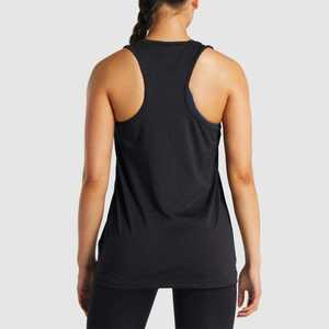 Venta al por mayor de camisetas sin mangas con logotipo personalizado señora moda verano Casual entrenamiento mujeres camisetas sin mangas transpirable prendas de vestir exteriores - Product Image 4