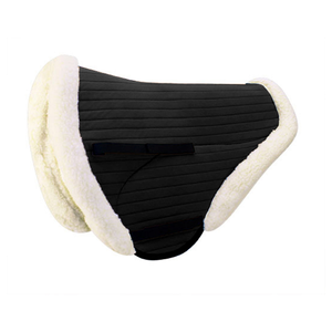 Tapis de selle en fourrure tendance polyvalents, design personnalisé, équipement d'équitation en gros - Product Image 1