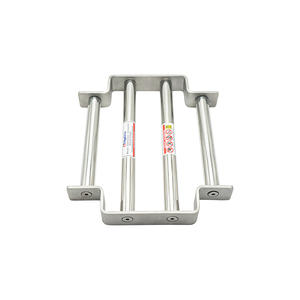 Separador Magnético de Rejilla de 9000 Gauss Ø25x4 Bar – Rejilla Magnética de Neodimio de Tipo Abierto AISI 304 para Procesamiento de Gránulos de Plástico - Product Image 3