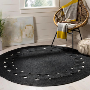Tapis en jute faits à la main, style moderne, tapis de sol naturel, fournisseur de marque privée, fabricant, décoration intérieure - Product Image 1