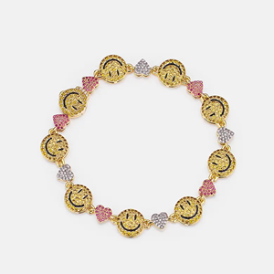 Bracelet tennis en or avec charme et diamants, bijoux de luxe, cadeau en gros - Product Image 6