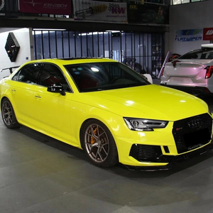 ฟิล์มไวนิลหุ้มรถสีเหลืองเลมอนเงา - Product Image 6