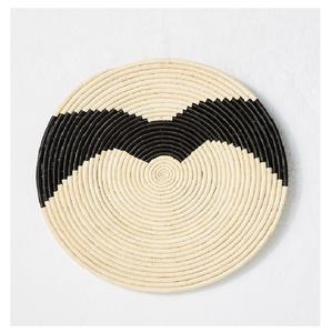 Farmhouse Woven <b>Round</b> <b>Placemats</b> Natural Hand-Woven Water Hyacinth <b>Placemats</b> Rattan <b>Placemats</b> in India - Product Image 5