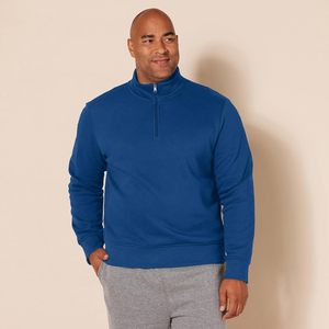 Sudadera de Algodón Grueso y Transpirable para Hombre, Cuello Alto, Manga Larga, 480g, para Clima Frío - Product Image 5