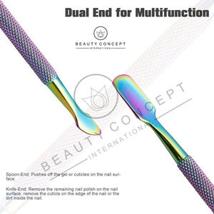 Vente en gros de soins des ongles professionnels Poussoir à cuticules écologique et dernier modèle OEM Fournitures personnelles à prix compétitif - Product Image 4