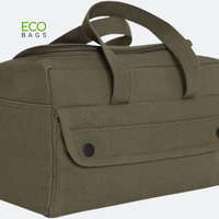 OEM ODM Premium toile de coton robuste grande capacité Kit d'outils d'électricien sac fourre-tout avec poignée