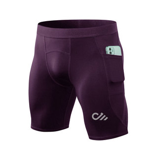 Streetwear Breathable Quick Dry <b>Compression</b> <b>Shorts</b> Oversized Workout Wear <b>Compression</b> <b>Shorts</b> For <b>Men</b> - Product Image 1