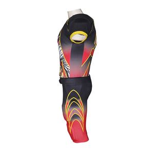 Ensembles d'uniformes de football américain à manches courtes personnalisés avec impression personnalisée, anti-UV, respirants, nom d'équipe personnalisé, dernier design pour hommes - Product Image 5