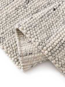 Tapis modernes en laine naturelle, tressés à la main, tapis en laine tressés à la main pour le salon - Product Image 3