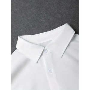 เสื้อเชิ้ตผู้ชายลายกุหลาบและตัวอักษรสวยงาม สไตล์ลำลอง แขนสั้น ไม่ยืด ทรงปก  ไซส์ XL สำหรับฤดูร้อน - Product Image 2