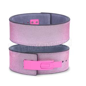 สายพานคันโยกแวววาวความหนา13มม. สำหรับยกน้ำหนักผลิตภัณฑ์เพื่อความปลอดภัยในการออกกำลังกาย - Product Image 2