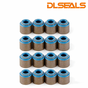 DLSEALS FKM Мотоциклетные маслосъемные колпачки (16 шт.) из витона, устойчивые к высоким температурам, для двигателя. Оптовая продажа B2B OEM на выставке March Expo <span class=keywords><strong>2026</strong></span>. - Product Image 1