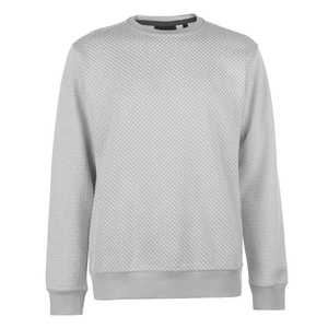 2023 Sudadera de cuello redondo de peso pesado algodón lavado ácido de gran tamaño hombro caído sudaderas con capucha sudadera cuello redondo a granel - Product Image 1