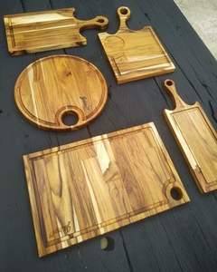 Acerca de la tabla de cortar de madera de acacia rectangular maciza al por mayor, tabla de cortar de palisandro para cocina casera, fabricante transfronterizo - Product Image 3