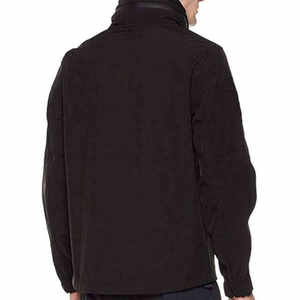 เสื้อแจ็กเก็ตกันน้ำสำหรับผู้ชาย, เสื้อกันหนาวบุขนแกะบุด้วยคอตั้งหุ้มฉนวนสำหรับล่าสัตว์ที่ผลิตในปากีสถาน - Product Image 4